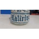 1 Pot a Pharmacie en Faience Craquelé de Benmach pére " Golirio "