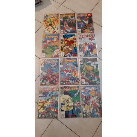 Lot de 377 BD Marvel US des Années 90