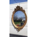 Miroir Bisauté Bois et Stuk Doré 19 ème