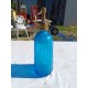 Bouteille à Eau de Seltz Bleu