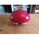 Suspension Vintage Opaline Rouge " VIRO "