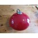 Suspension Vintage Opaline Rouge " VIRO "