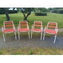 4 Fauteuils Tolix T2