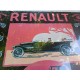 lithographie encadrée " Renault "