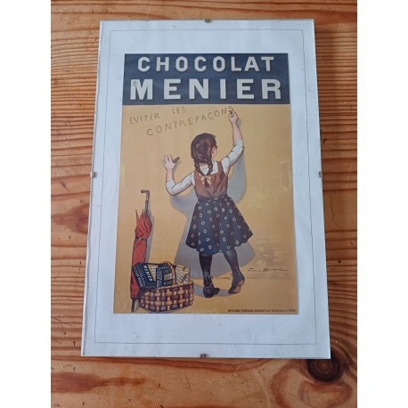 Publicité du Chocolat Menier par Firmin Bouisset