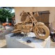 Moto Harley Davidson en Osier par Tom Dixon