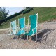 3 Chaises Longues