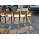 10 Chaises de Cantine Vintage