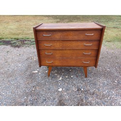 Commode Vintage des Années 50 Pieds Compas