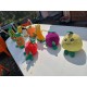 9 Peluches Vintage Pizza Pals