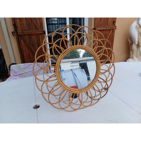 Miroir Vintage Osier