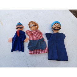 3 Marionettes Vintage