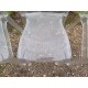 8 Chaises Plastic Transparent Vintage