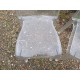 8 Chaises Plastic Transparent Vintage