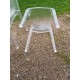 8 Chaises Plastic Transparent Vintage