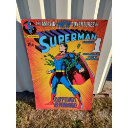 Panneau Publicitaire " Superman " DC Comics