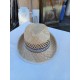 Lot de 8 Chapeaux de Paille Anciens