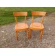 Paire de Chaises Bistrot Baumann