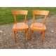 Paire de Chaises Bistrot Baumann