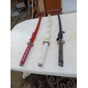 3 Katanas Stanless Steel