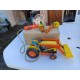 Jouet Ancien Tracteur Yumbo Retro excavado electrica