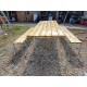 Table Industrielle ou de Collectivité avec Bancs